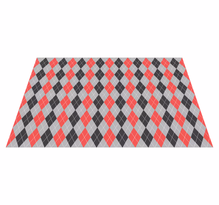 Tovaglietta americana textu motivo argyle geometrico - TenStickers