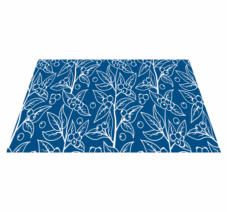 Tovaglietta americana textu motivo floreale delicato - TenStickers