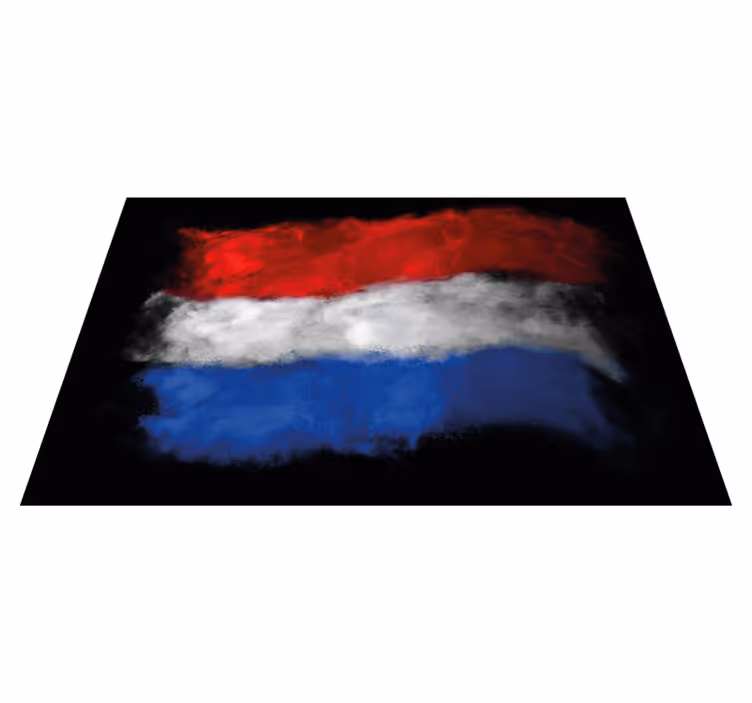 Tovaglietta colazione per casa Bandiera olandese - TenStickers