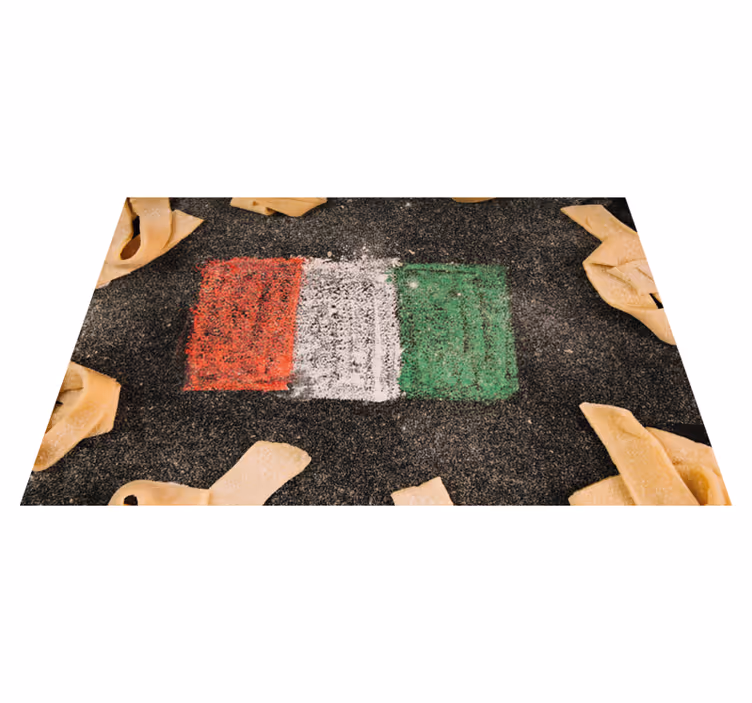 Tovaglietta americana originale bandiera italiana - TenStickers
