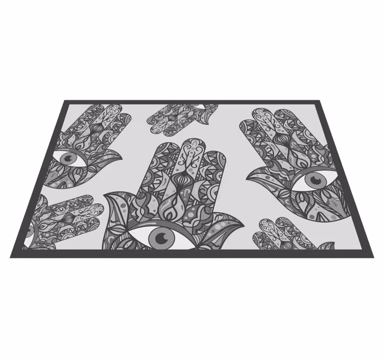 Tovaglietta americana originale motivi a mano intricati - TenStickers
