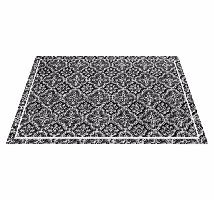 Tovaglietta americana textu superficie decorata intricata - TenStickers