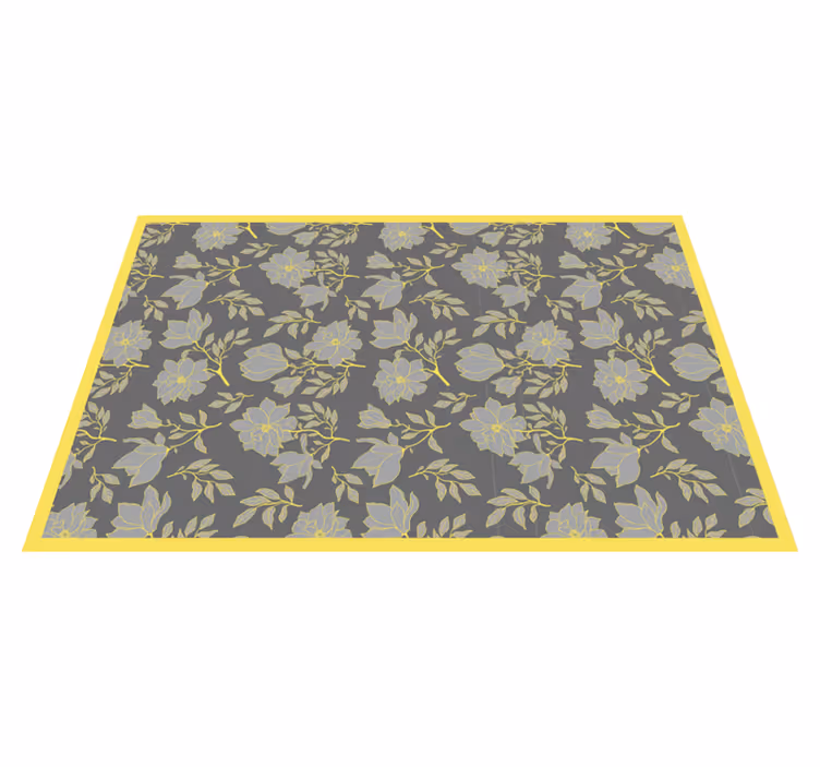 Tovaglietta americana originale sovrapposizione floreale - TenStickers