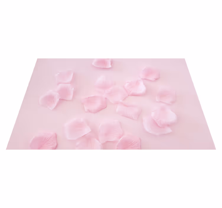 Tovaglietta americana textu composizione di petali delicati - TenStickers