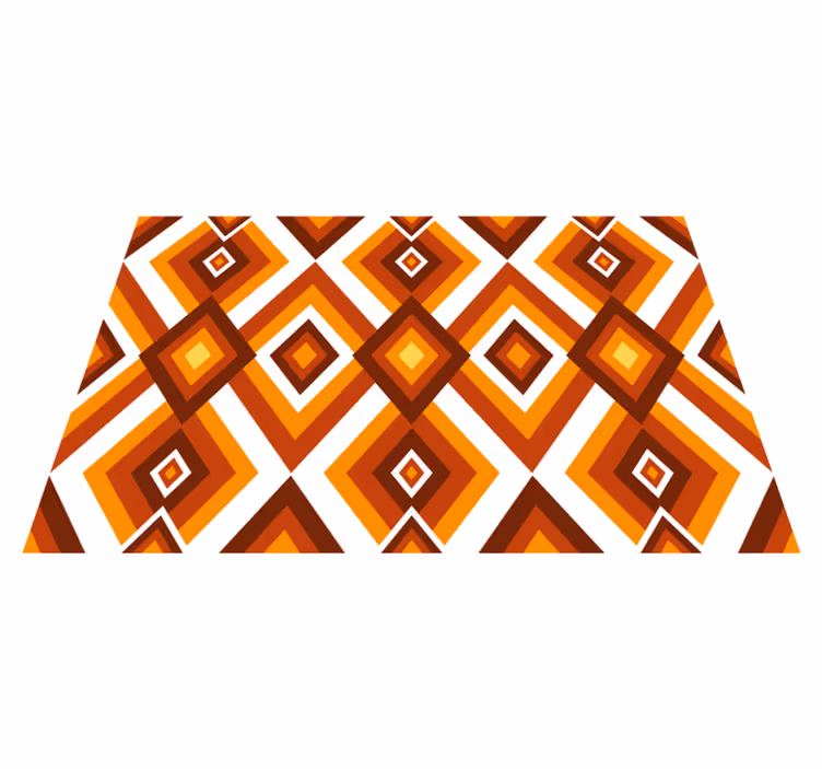 Tovaglietta americana originale motivo diamante geometrico - TenStickers