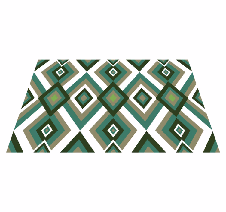 Tovaglietta americana moderna con design geometrico - TenStickers