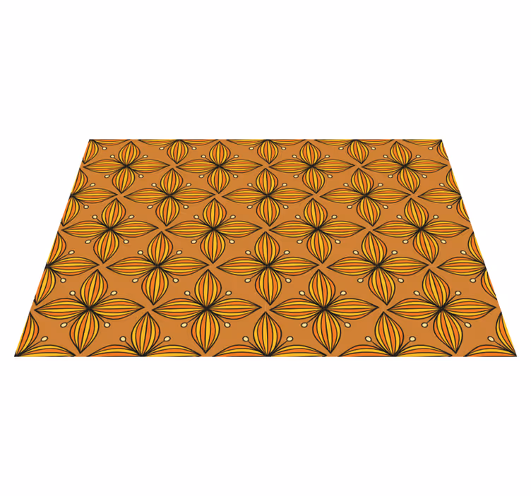Tovaglietta americana originale motivo geometrico floreale - TenStickers