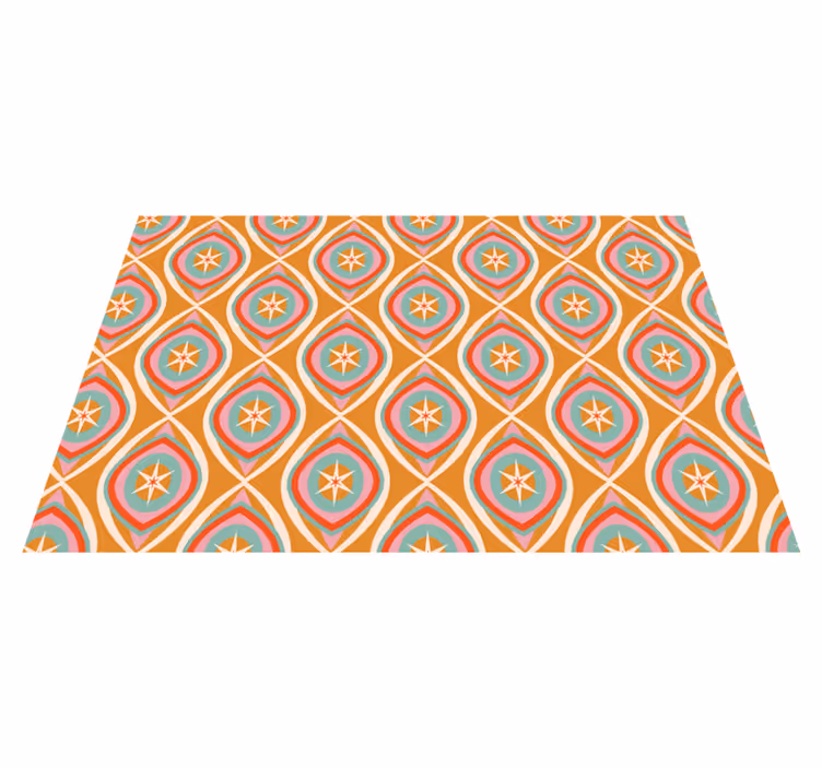 Tovaglietta americana originale motivo stelle colorate - TenStickers