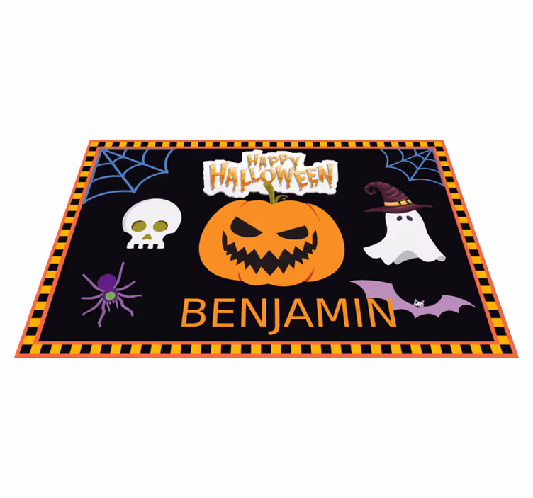 Tovaglietta personalizzabile tema halloween - TenStickers
