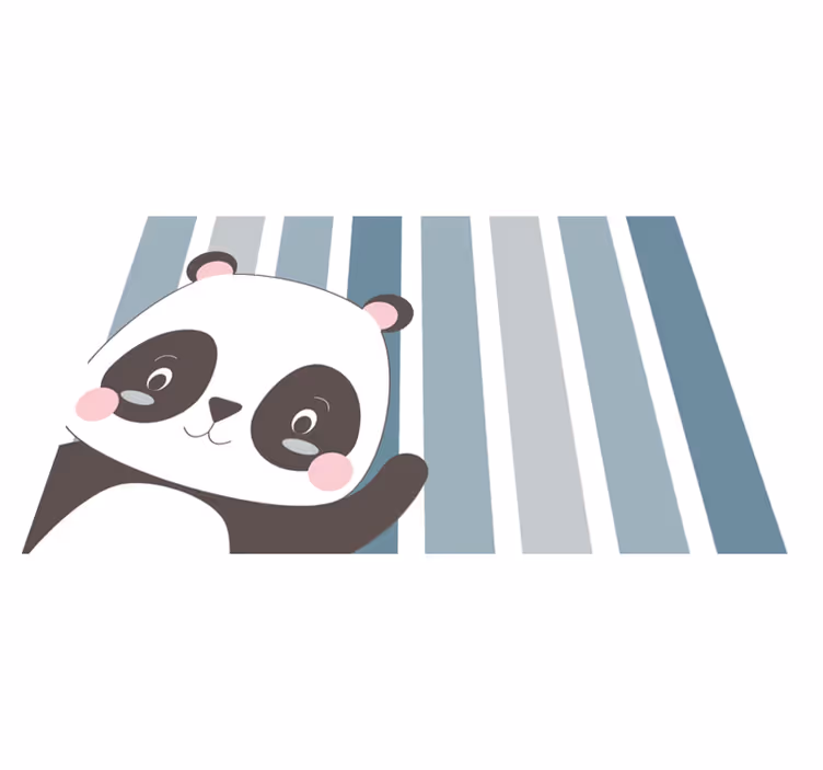 Tovaglietta americana infantile design panda - TenStickers