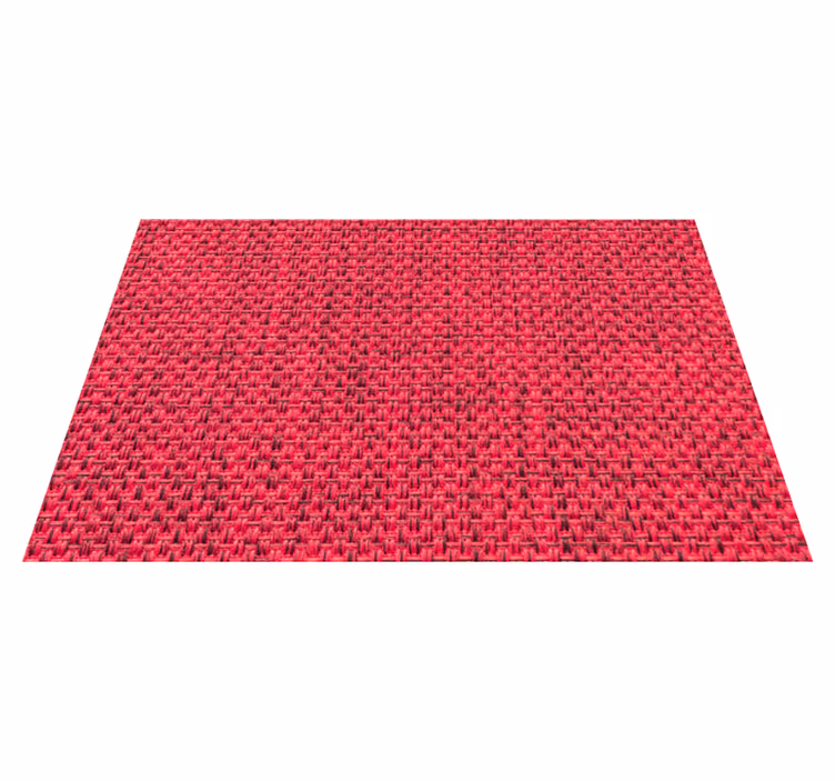 Tovaglietta americana textu tappeto rosso testurizzato - TenStickers