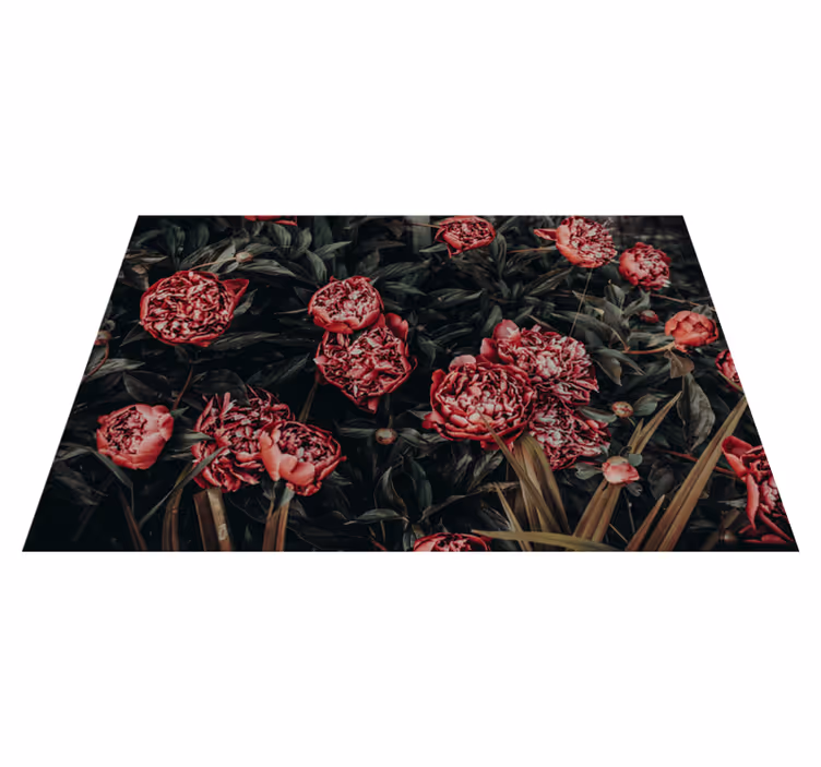 Tovaglietta americana textu esplosione di fiori - TenStickers