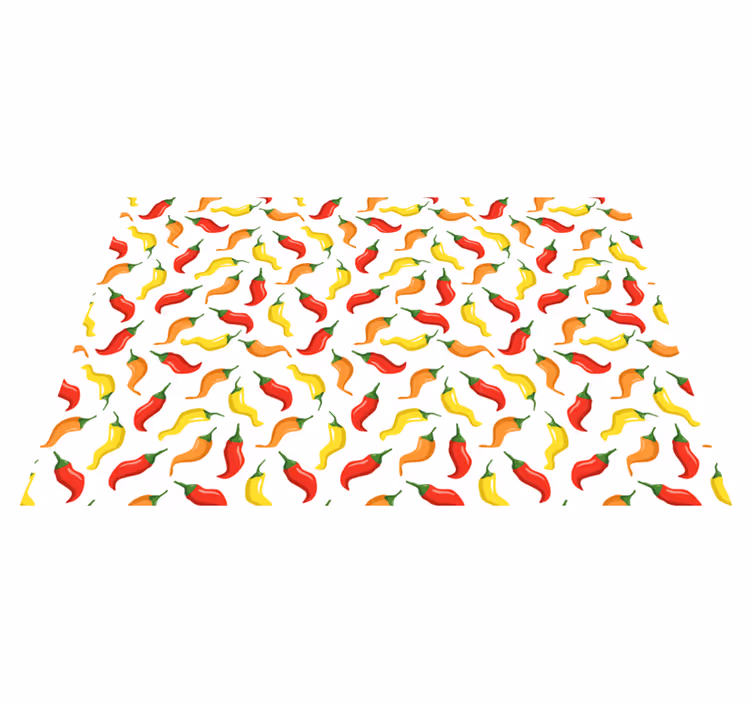 Tovaglietta americana originale peperoni colorati - TenStickers