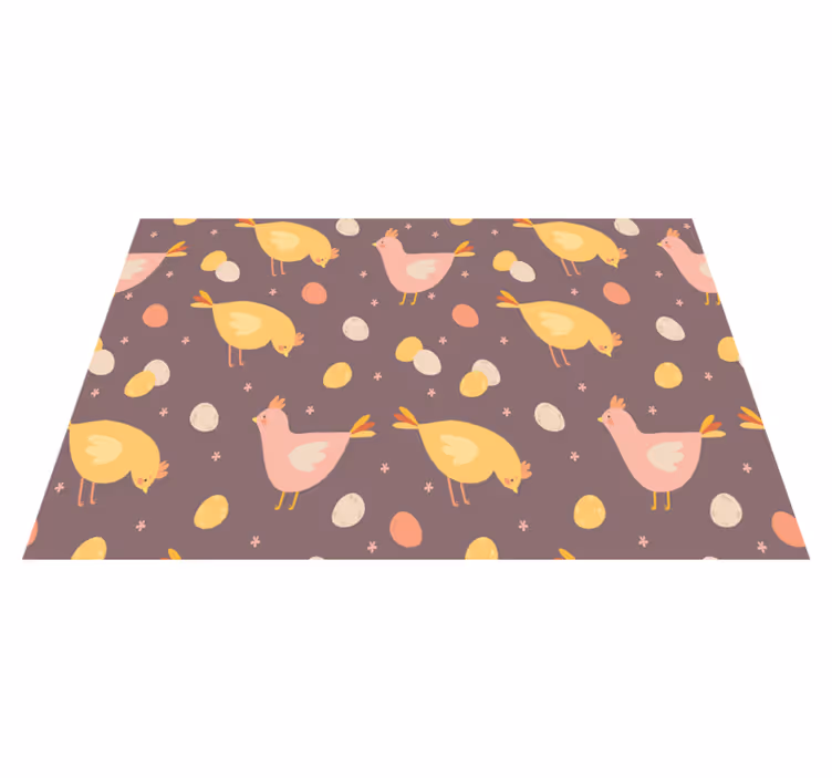 Tovaglietta americana infantile motivo uccellini incantevoli - TenStickers