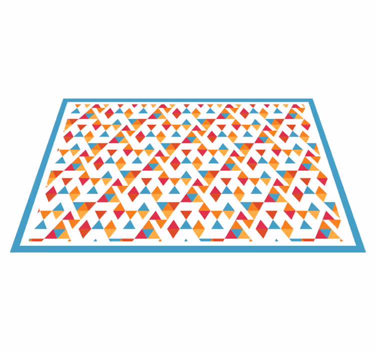 Tovaglietta americana originale disegno geometrico vivace - TenStickers