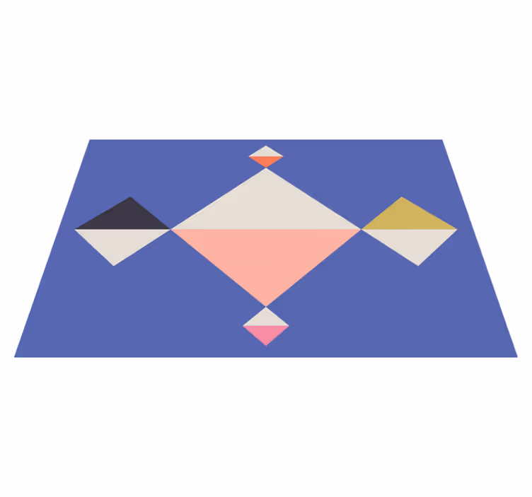 Tovaglietta americana moderna quadri colorati geometrici - TenStickers