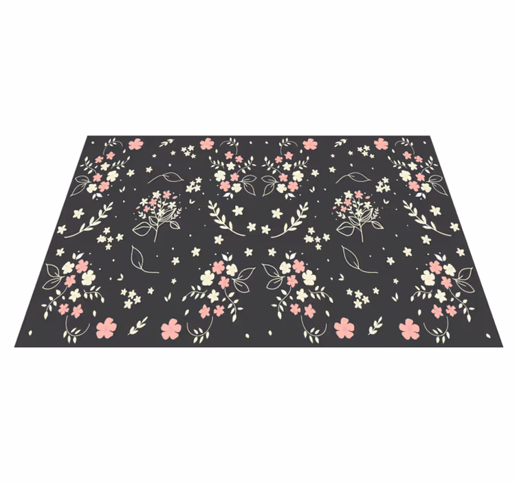 Tovaglietta americana originale superficie elemento fiorente - TenStickers
