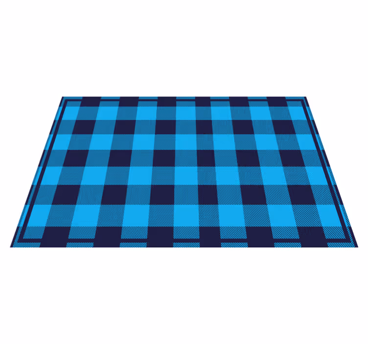 Tovaglietta americana textu design a quadretti - TenStickers