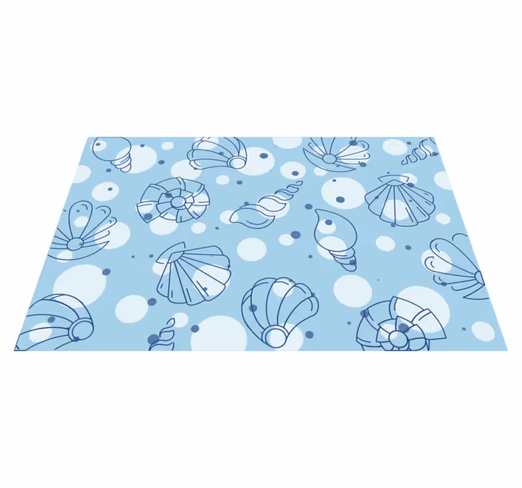Tovaglietta americana originale motivi con conchiglie - TenStickers