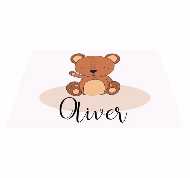 Tovaglietta americana infantile orsetto carino - TenStickers