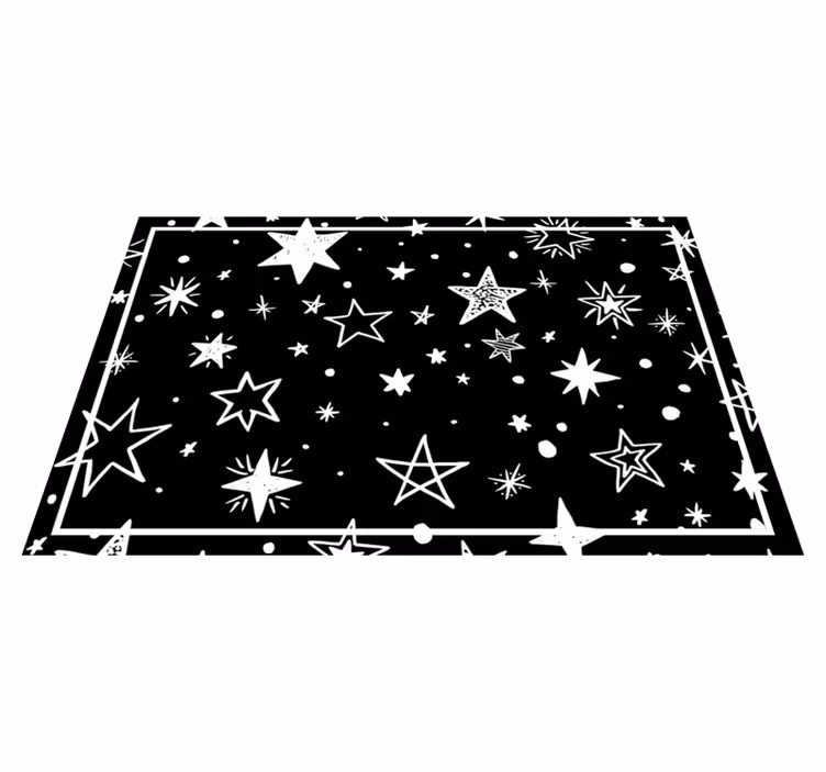 Tovaglietta americana infantile con motivo notte stellata - TenStickers
