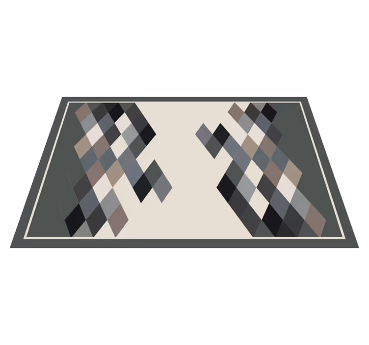 Tovaglietta americana moderna con superficie geometrica - TenStickers