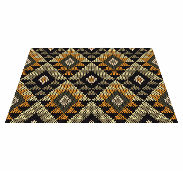 Tovaglietta americana textu motivo geometrico chic - TenStickers