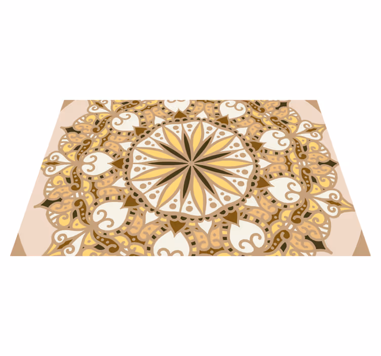 Tovaglietta americana originale motivo geometrico intricato - TenStickers