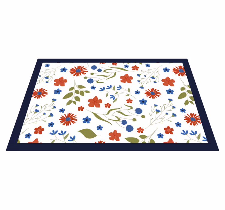 Tovaglietta americana infantile piacere floreale - TenStickers