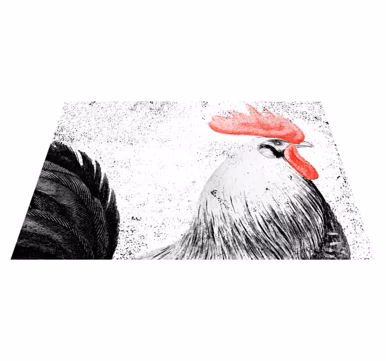 Tovaglietta americana originale illustrazione gallo - TenStickers