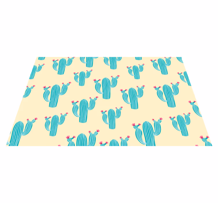 Tovaglietta americana originale motivo cactus delizioso - TenStickers