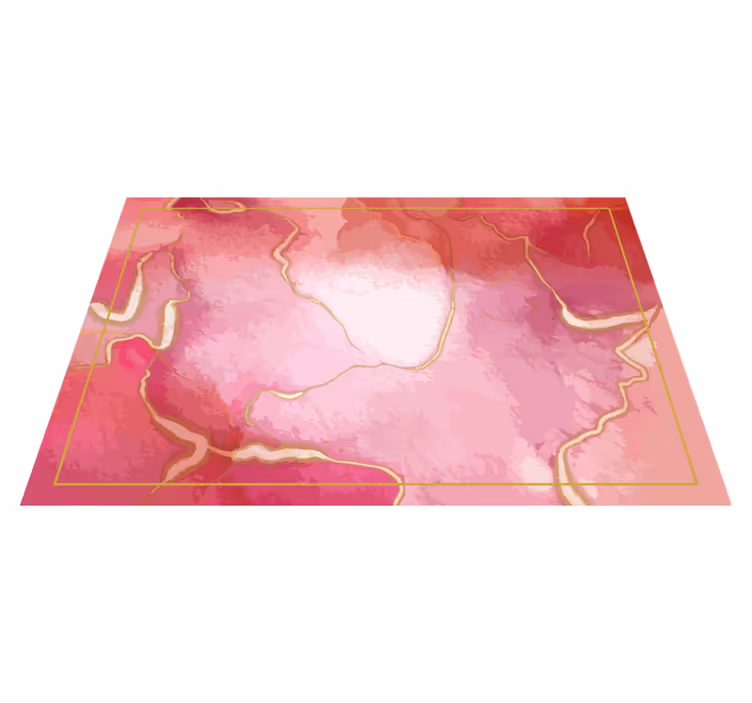 Tovaglietta americana textu marmo rosa elegante - TenStickers