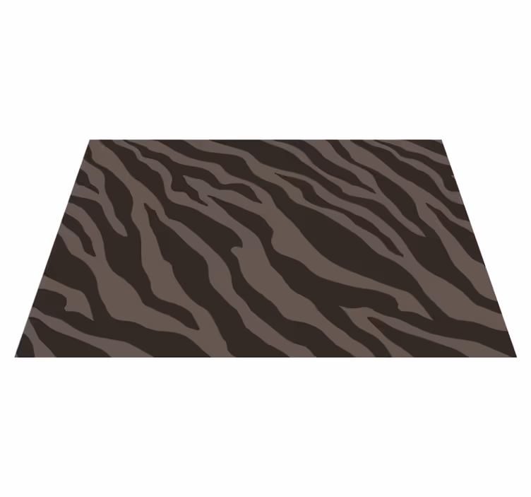Tovaglietta americana textu superficie a righe zebra - TenStickers