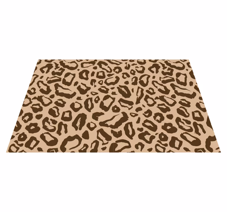 Tovaglietta americana textu stile leopardato - TenStickers