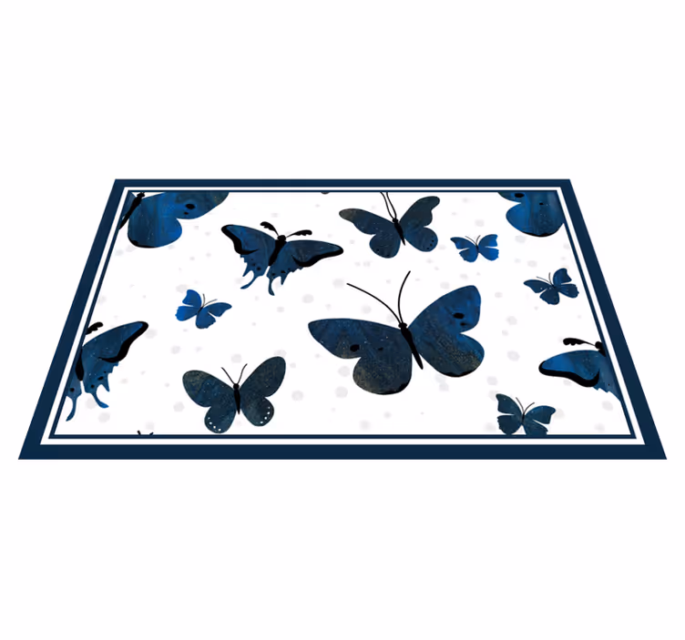 Tovaglietta americana originale con motivo farfalla - TenStickers