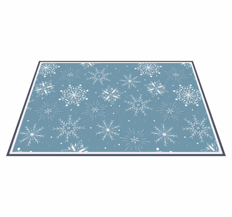 Tovaglietta americana natale sfondo a motivi di fiocchi - TenStickers