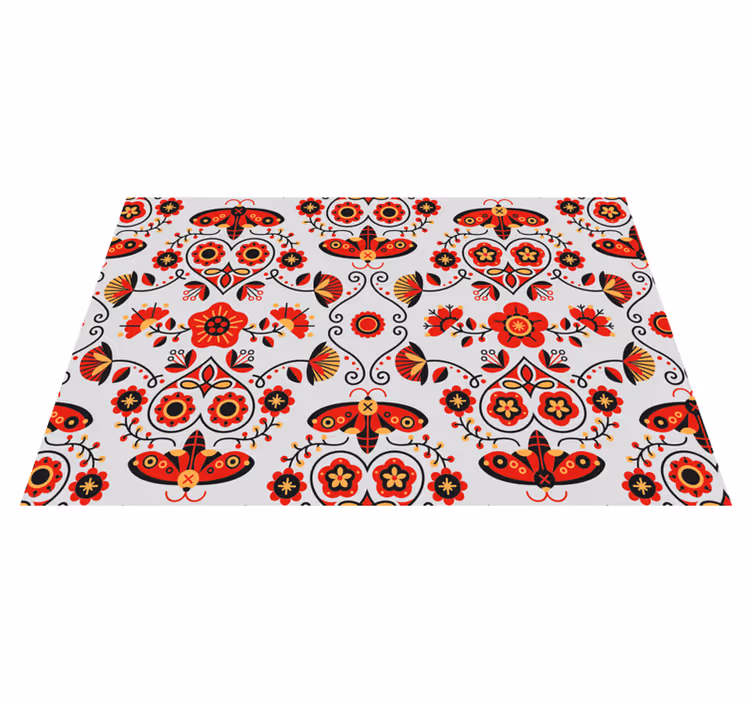 Tovaglietta americana originale composizione floreale vivace - TenStickers