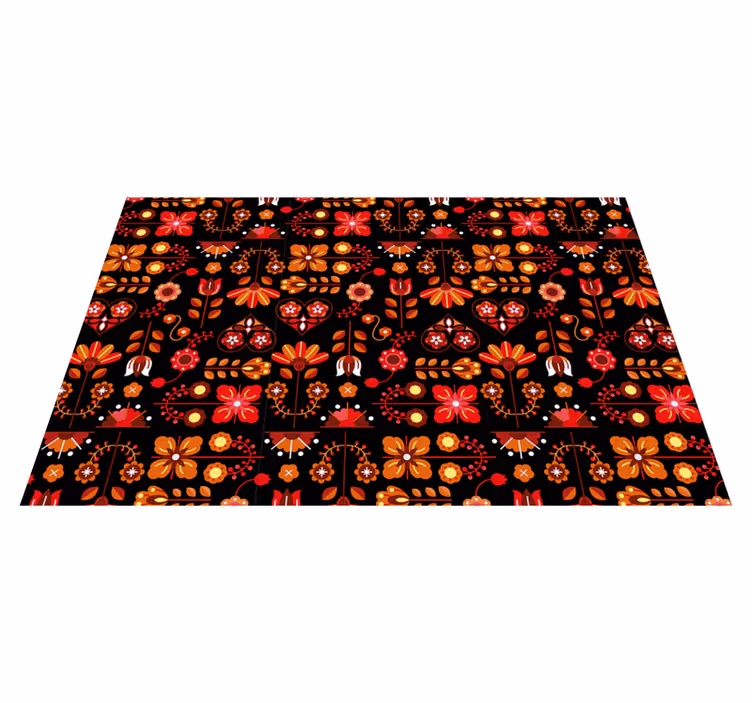 Tovaglietta americana originale composizione botanica vivace - TenStickers