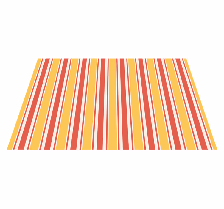 Tovaglietta americana infantile a righe colorate - TenStickers