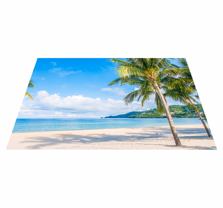 Tovaglietta americana originale sogno tropicale spiaggia - TenStickers
