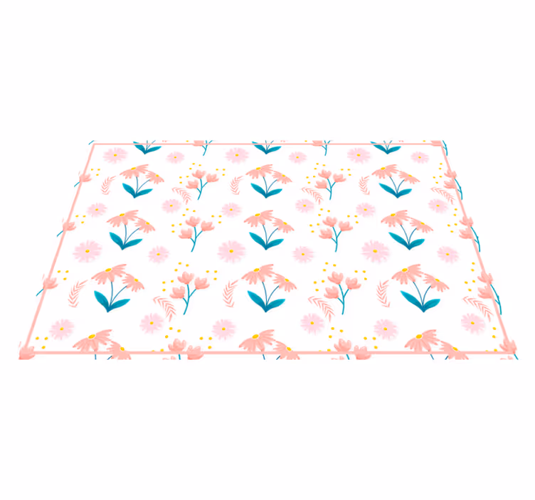 Tovaglietta americana originale a motivi floreali - TenStickers