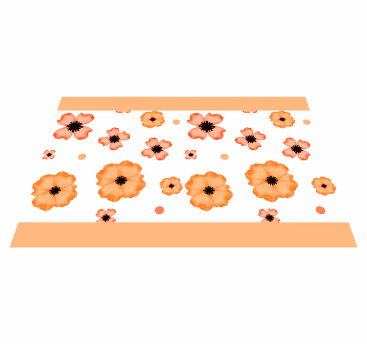 Tovaglietta americana infantile ispirazione floreale - TenStickers