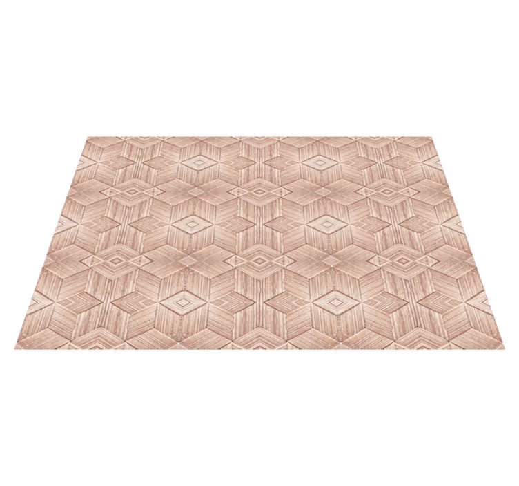 Tovaglietta americana textu motivo geometrico in legno - TenStickers