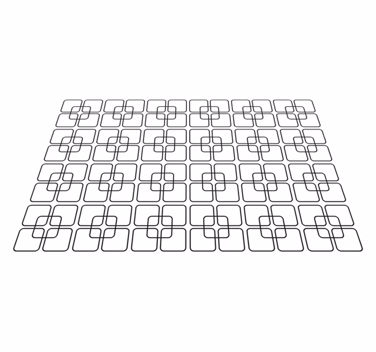 Tovaglietta americana textu con motivo geometrico - TenStickers