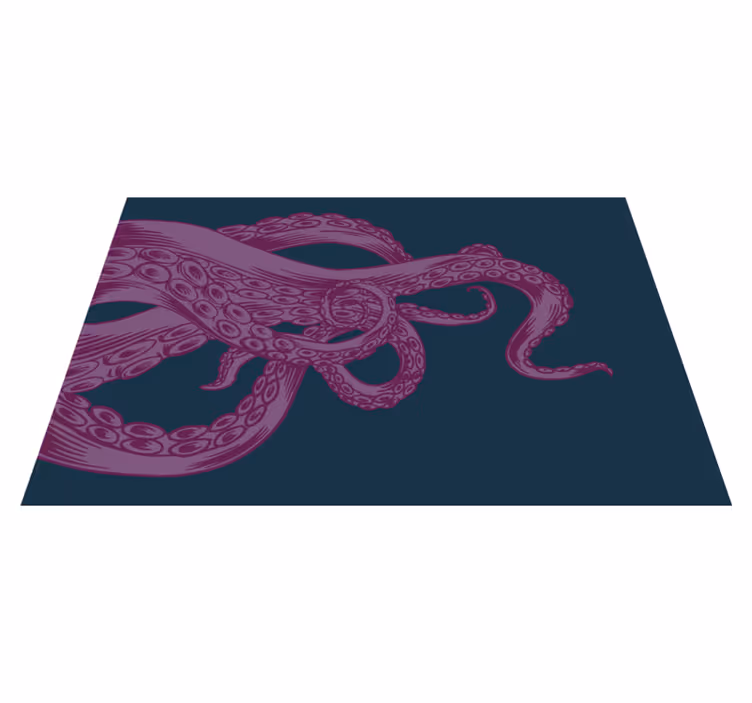 Tovaglietta americana originale motivo tentacoli polpo - TenStickers