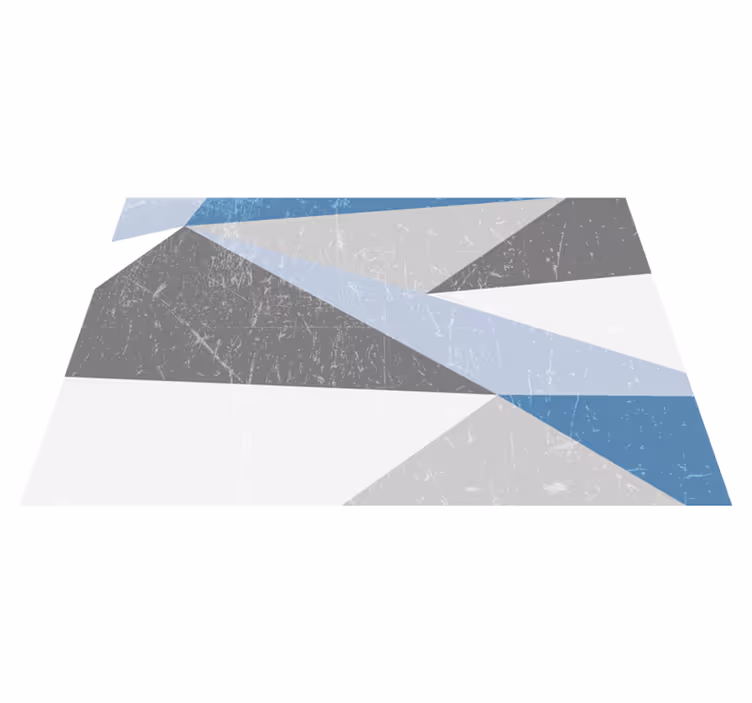 Tovaglietta americana moderna con motivi geometrici angolari - TenStickers