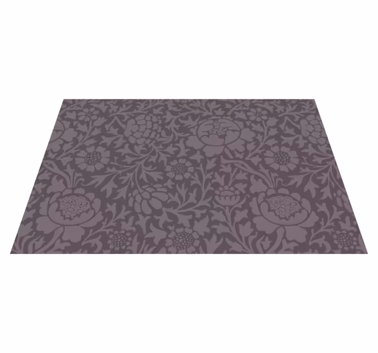 Tovaglietta americana textu motivo botanico texture - TenStickers