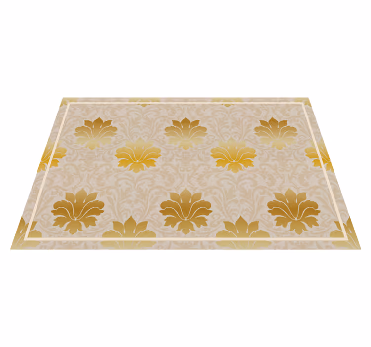 Tovaglietta americana textu sfondo floreale elegante - TenStickers