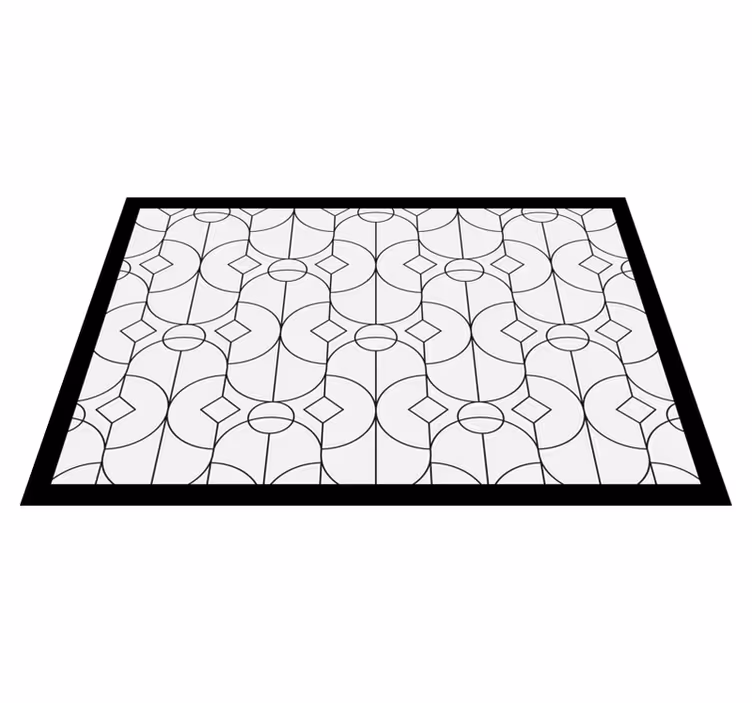 Tovaglietta americana moderna stile geometrico - TenStickers