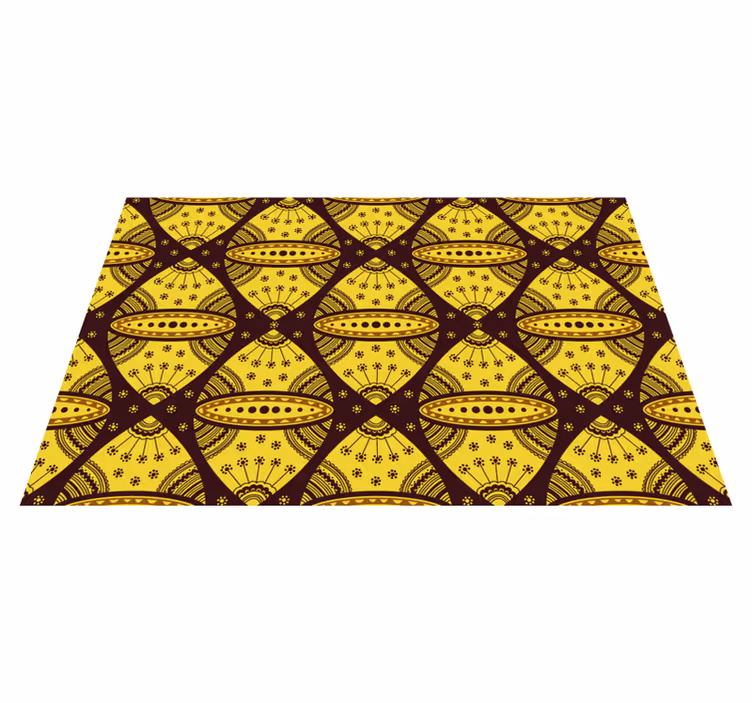 Tovaglietta americana textu motivo geometrico complesso - TenStickers